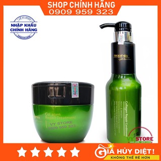 Dầu gội + Ủ Phục Hồi Hư Tổn Sophia Collagen
