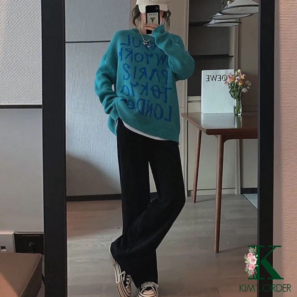 Quần nhung tăm ống rộng nam nữ màu đen be Unisex cạp chun phom suông dài phong cách Ulzzang Hàn Quốc thể thao năng động