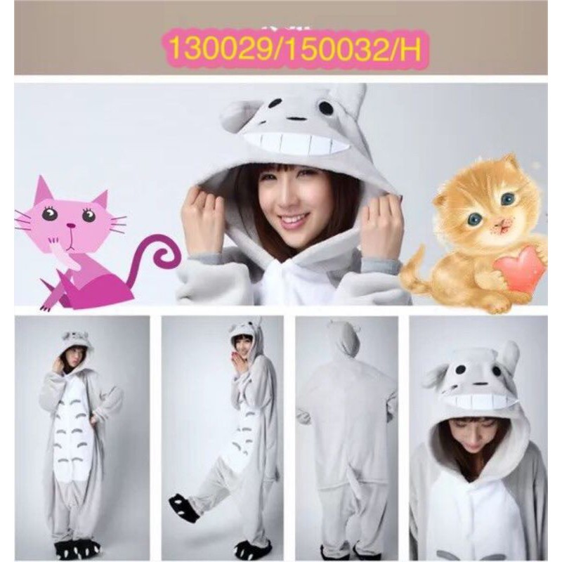 [ FREE SHIP - HÀNG SIÊU CẤP ] Bộ Đồ Ngủ  Hình Thú Liền Thân Pijama Cho Nam Và Nữ Chất Đẹp