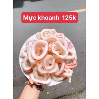 Mực khoanh làm sạch