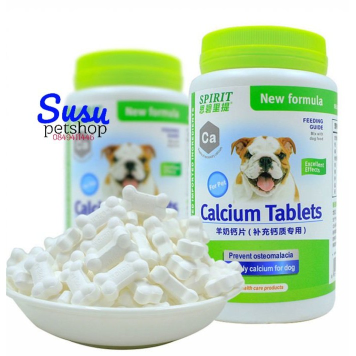 1 viên Bổ sung Canxi/ Vitamin/ Khoáng/ Dưỡng lông/ Probiotic cho chó