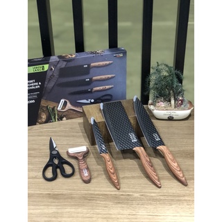 Bộ dao nhà bếp 5 món lebenlang lbk2395 đức
