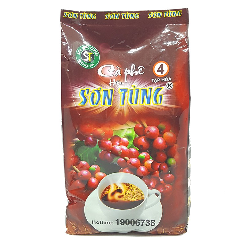 cafe sơn tùng truyền thống số 1-2-3-4gói 500g