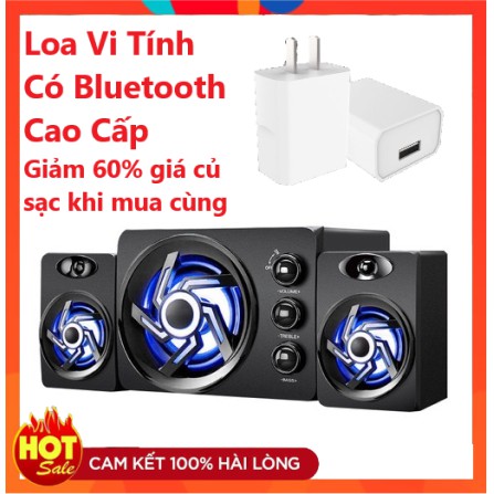 [GIÁ HỦY DIỆT] Loa Vi Tính, Máy Tính, Điện Thoại Có Bluetooth Sada 209 Cao Cấp Số 1 Có Led RGB Tự Đổi Màu