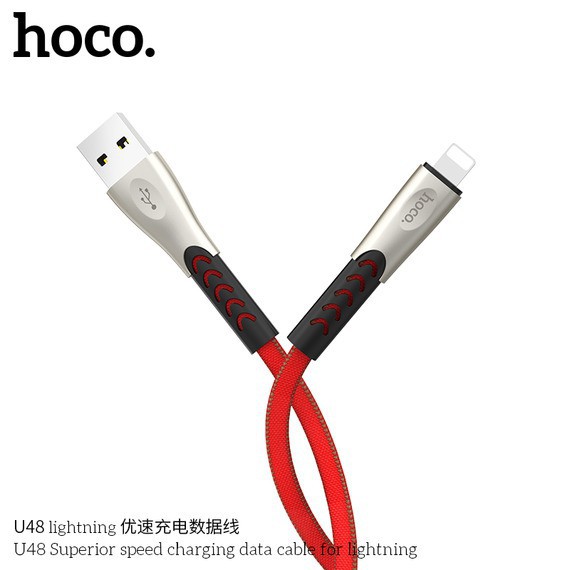 [HÀ NỘI]Cáp sạc hợp kim chính hãng HOCO U48 - Bảo Hành 6 tháng
