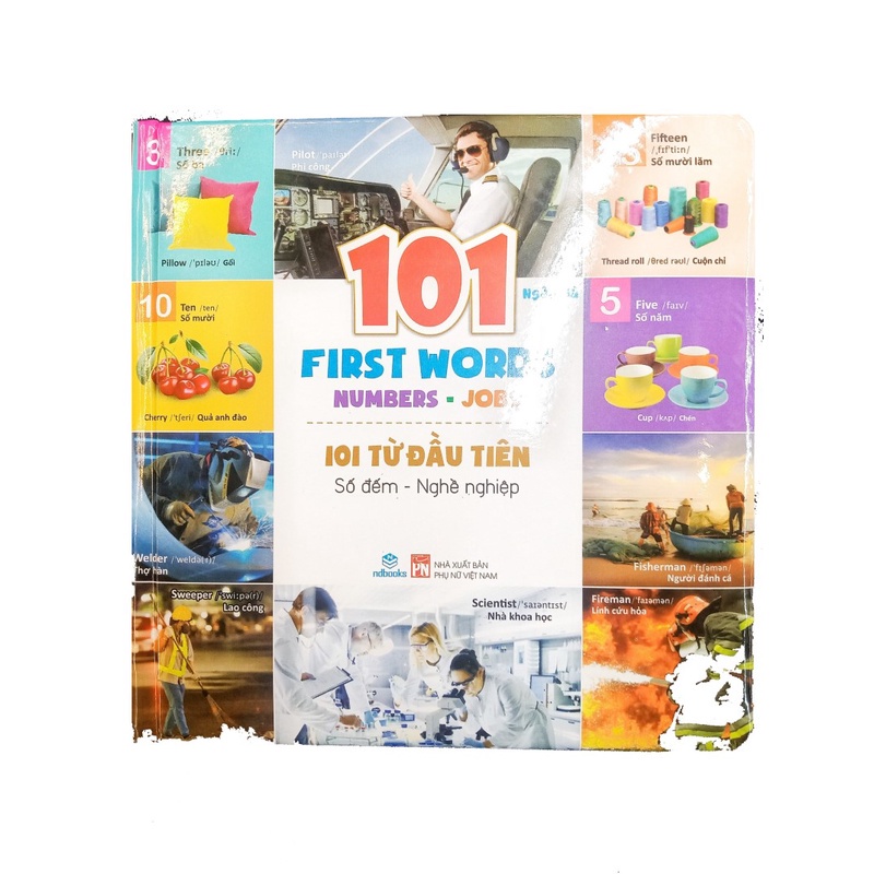 Sách - 101 First Words - 101 Từ đầu tiên - Song ngữ Anh - Việt - ndbooks