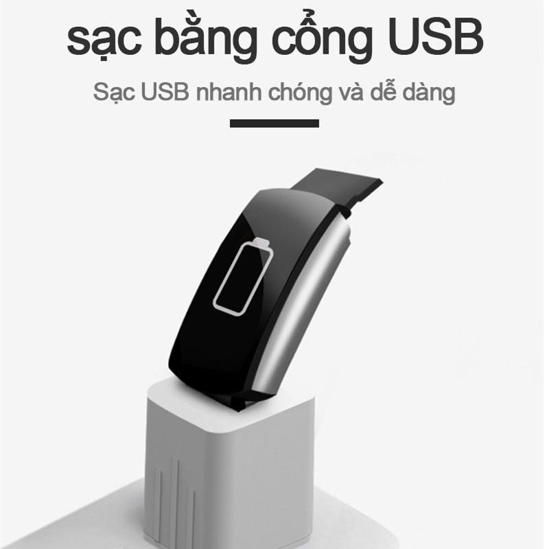 Đồng Hồ Thông Minh, Đồng Hồ Đo Sức Khỏe C6 Smart Band Thiết Kế Nhỏ Gọn Thông Minh, Nhịp Tim, Đo Huyết Áp, Xem Giờ [SHC6]