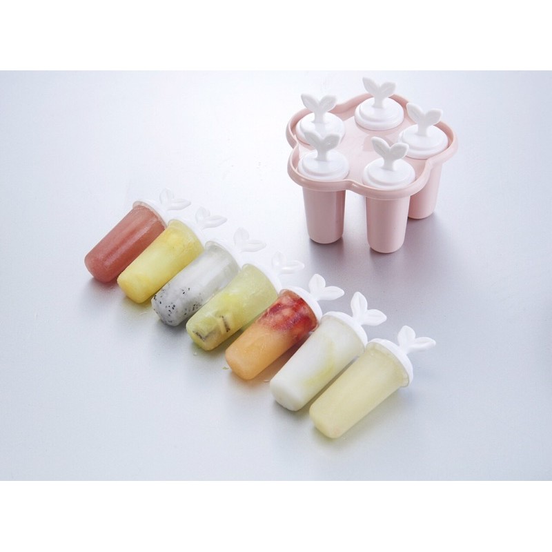 Khuôn kem que nhựa mùa hè 5 ô cao cấp