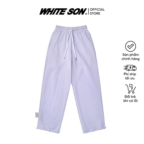SWEATPANTS "LOGO SS21" PURPLE ROSE
