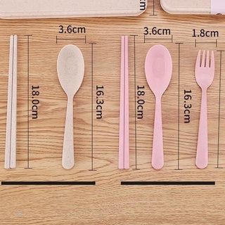 BỘ THÌA, DĨA, ĐŨA 3 CHI TIẾT LÚA MẠCH AN TOÀN