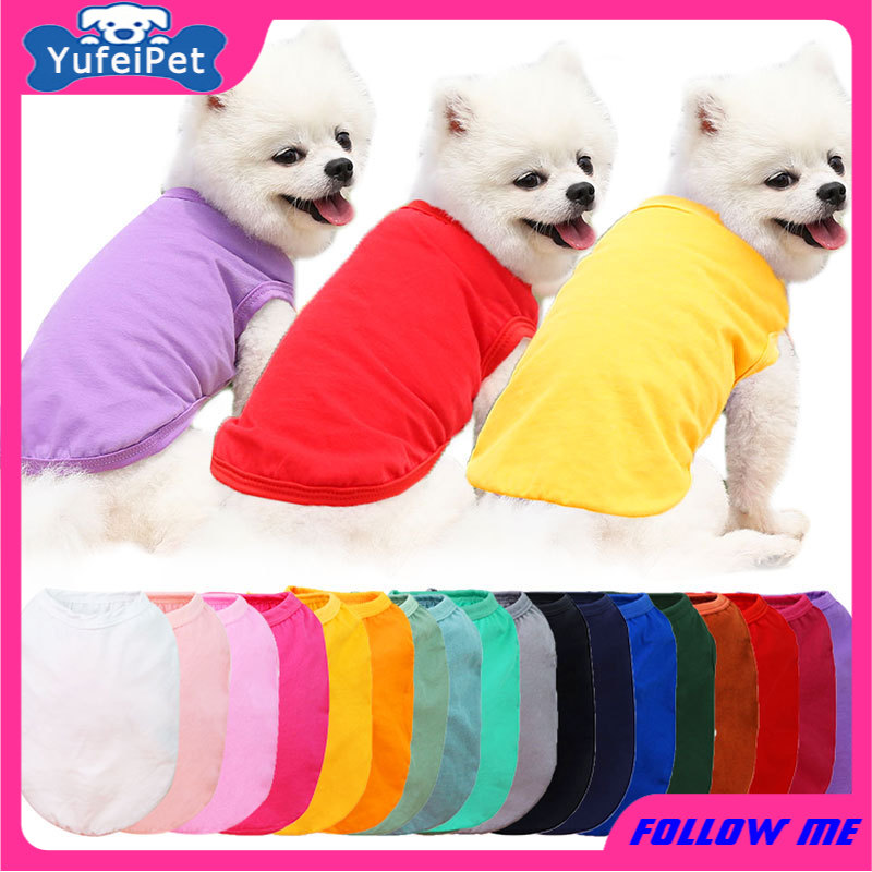 Áo Thun Cotton Mềm Mại Cho Cún Cưng