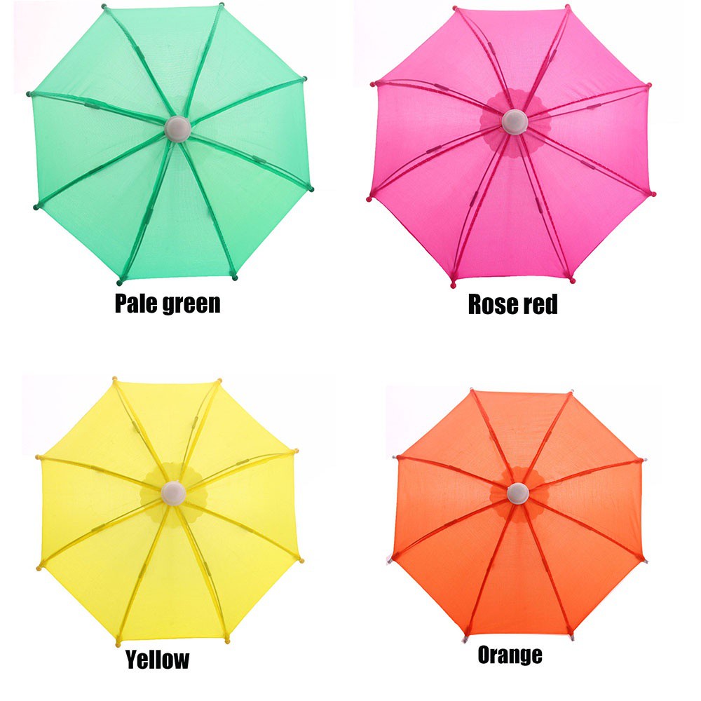 Dù Che Mưa Mini Nhiều Màu Sắc Phong Cách Mỹ Mới Dành Cho Búp Bê