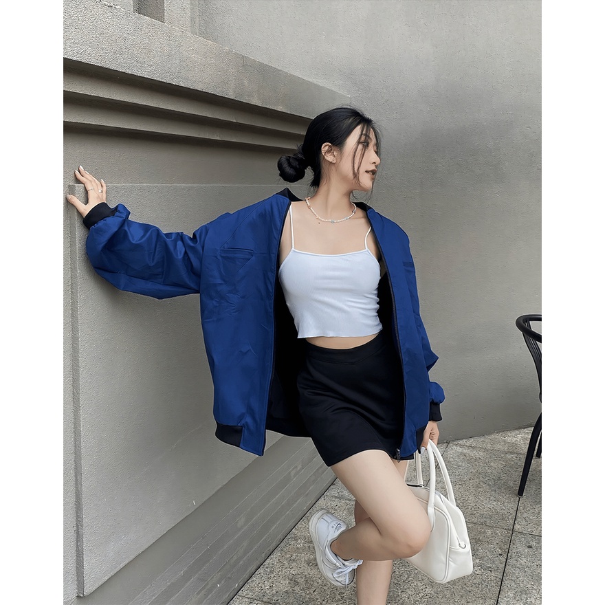 Áo Khoác Bomber 7MILLIONS Summer - 2 Màu - Vải khaki - Form Unisex Oversize