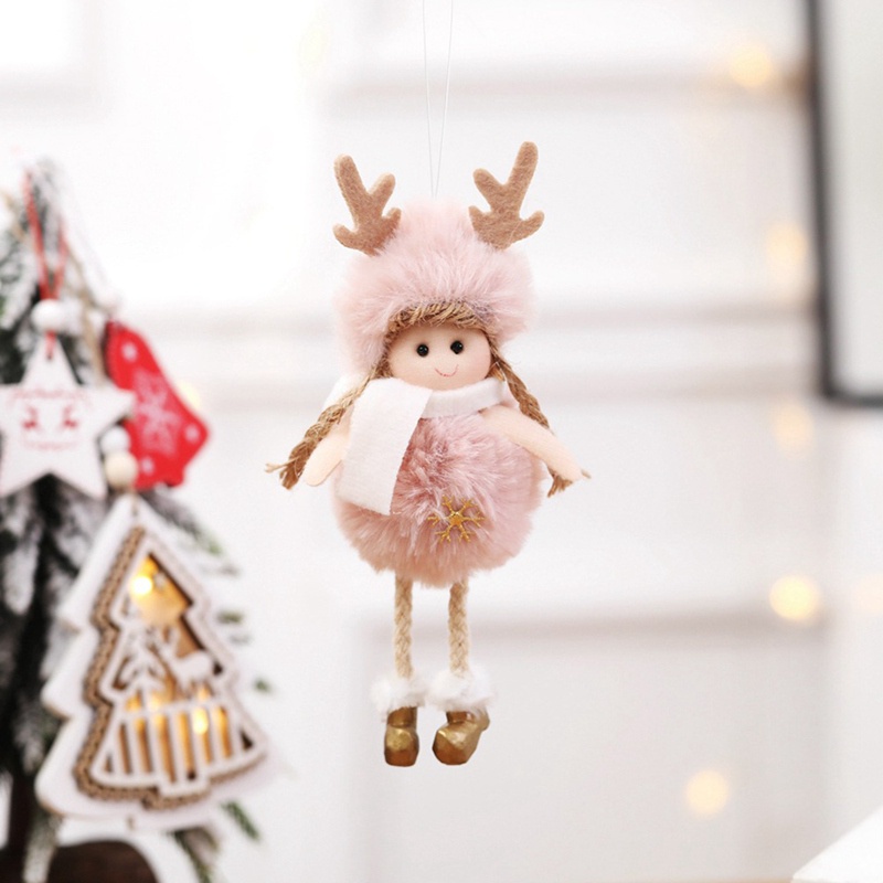 Búp Bê Thiên Thần Nhồi Bông Trang Trí Giáng Sinh