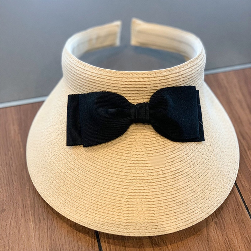 Han Mũ Lưỡi Trai Rỗng Chóp Có Thể Điều Chỉnh Rộng Vành Che Nắng Dùng Khi Đi Bộ Đường Dài