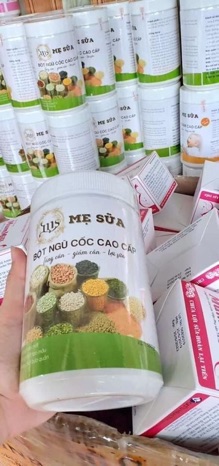 Ngũ cốc lợi sữa va cốm kích sữa