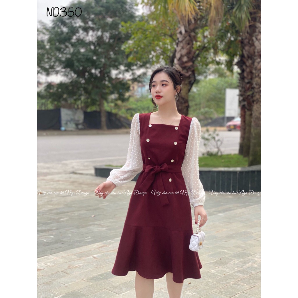 V21 Nga Design Váy CHO CON TI sang chảnh