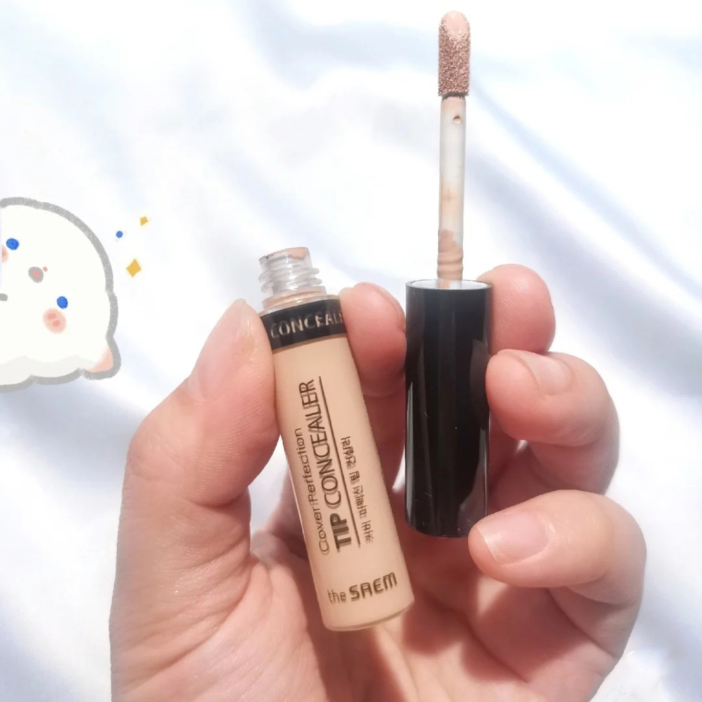 Kem che khuyết điểm The Saem Cover Perfection Tip Concealer