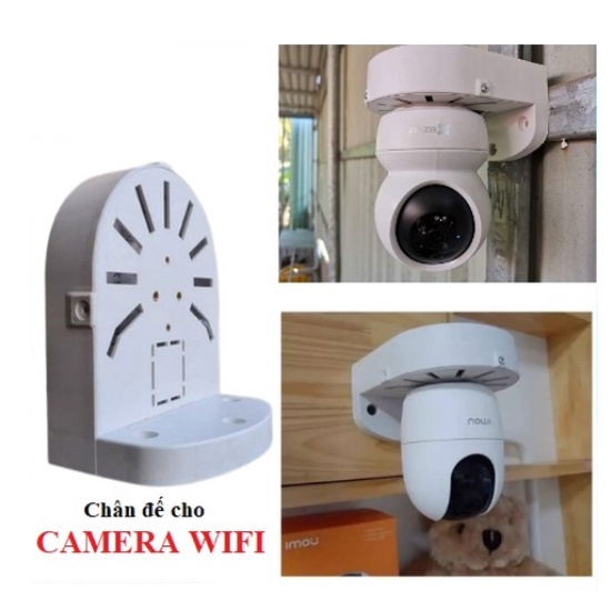 Chân Đế Camera IP Wifi,lắp được Camera Ezviz,imou,Kbone,Hilook,Dahua - Chân đế kích thước nhỏ gọn. Dễ lắp đặt