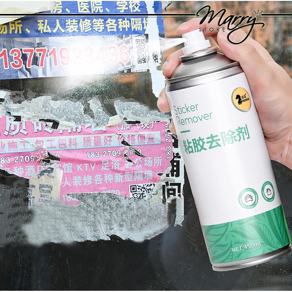 Chai Xịt Tẩy Keo Dính Đa Năng Trên Mọi Bề Mặt Shima 280ml MARRYSTORE