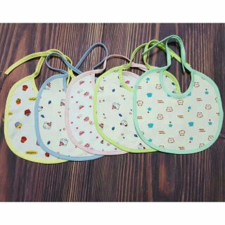 Yếm nhỏ cotton 2mặt hàng buộc dây