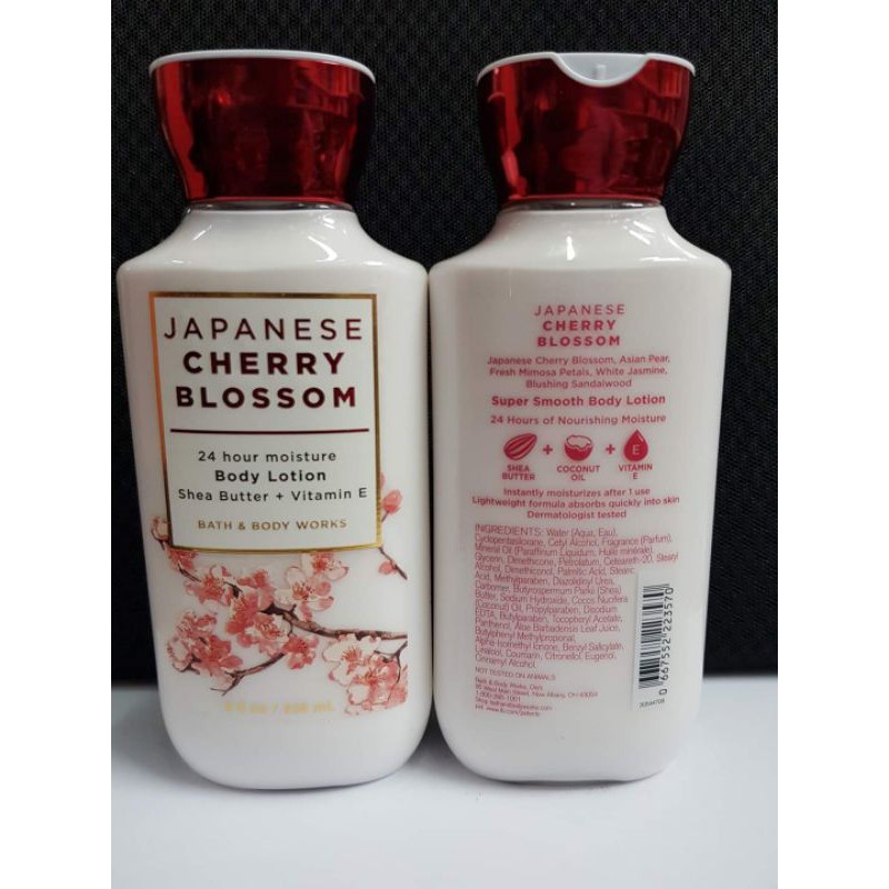 Dưỡng thể Japanese Cherry Blossom Body Lotion Bath Body Works 236ML - Mỹ