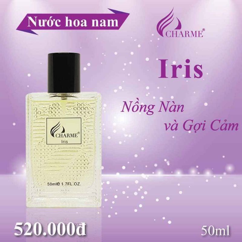 NƯỚC HOA IRIS DÀNH CHO ANH | Thế Giới Skin Care