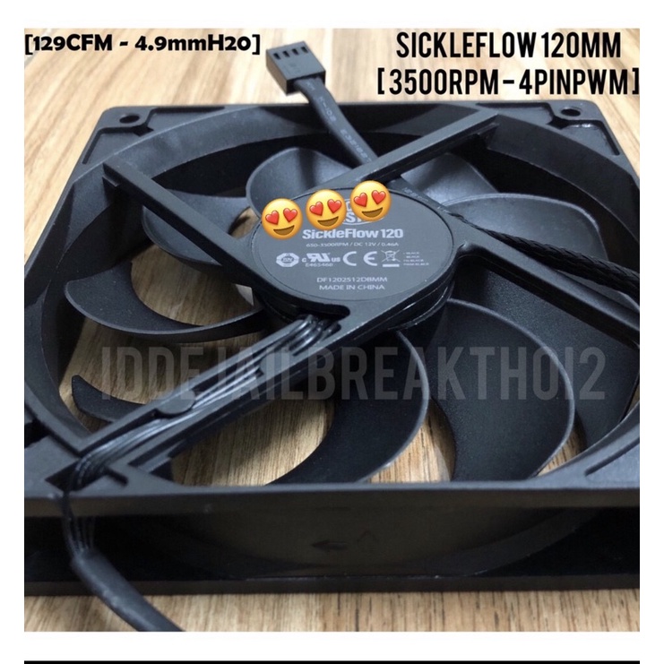 Quạt tản nhiệt Fan Case cooler master 120MM tốc 3500RPM 4600RPM