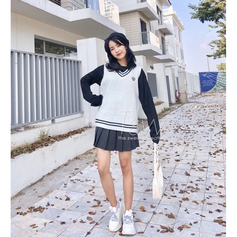 Chân váy tennis chất dạ loại dày | BigBuy360 - bigbuy360.vn