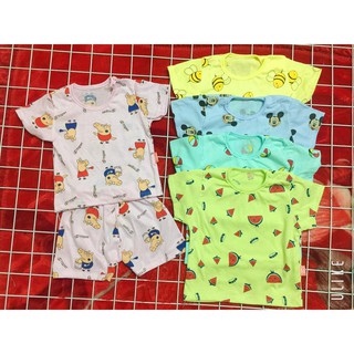 (XẢ LỖ) Quần áo trẻ em - Bộ cotton cộc tay cho bé hãng Carter's