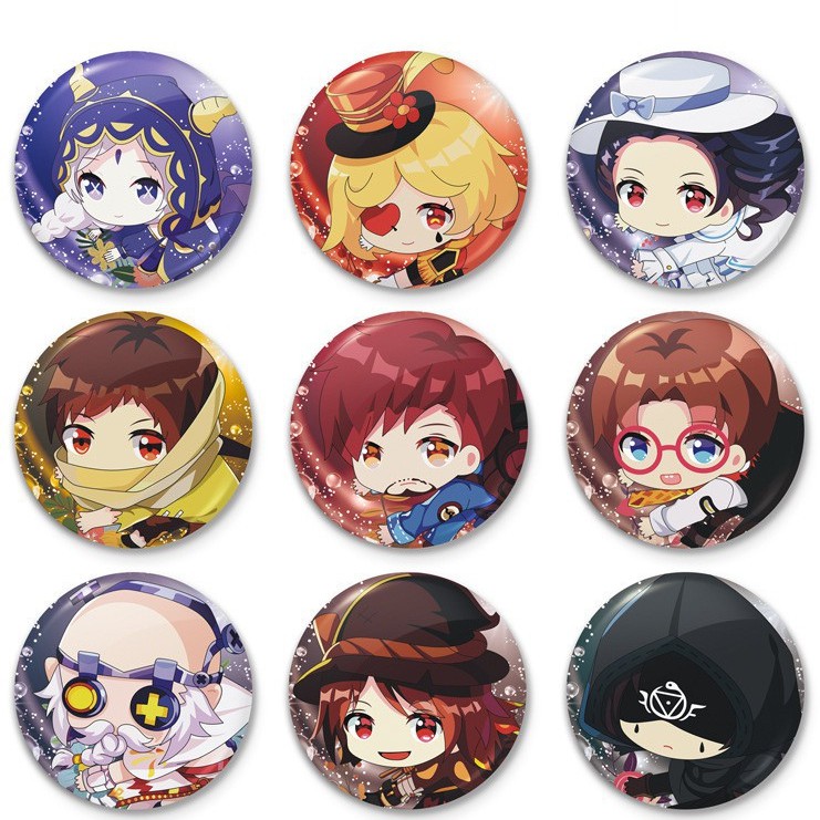 Huy hiệu cài áo in hình Identity V Nhân Nhân Cách Thứ 5 game chibi dễ thương xinh xắn m01