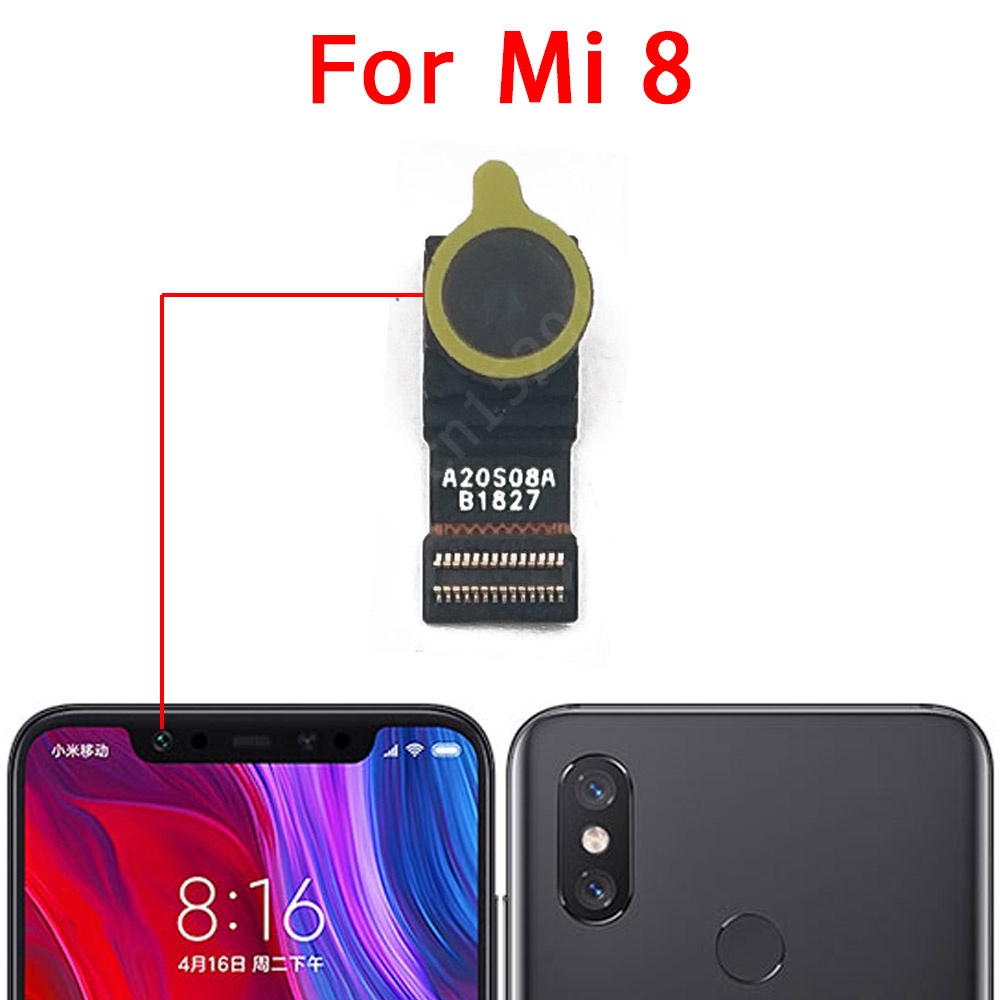 Camera Trước Thay Thế Cho Điện Thoại Xiaomi Mi 8 Lite 9 SE 9T 10T Pro 10 Ultra 6