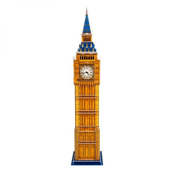 Mô Hình Giấy 3D Magic Puzzle: Tháp Đồng Hồ Big Ben G168-10 [97 Chi Tiết]