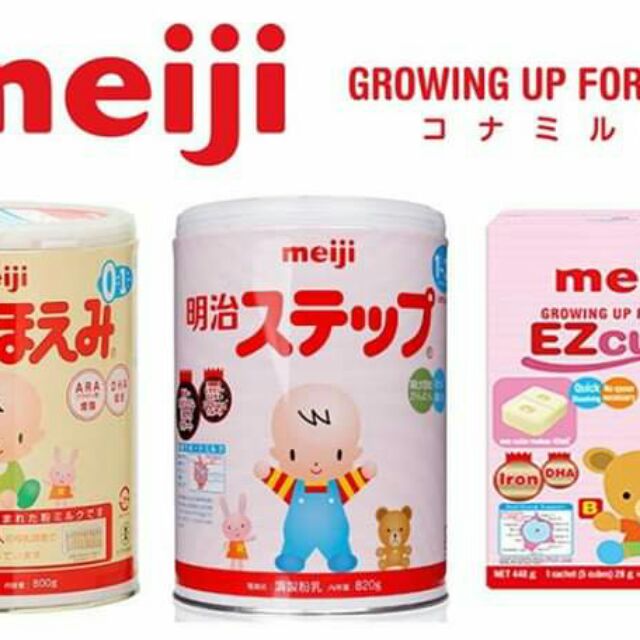 SỮA MEIJI NỘI ĐỊA NHẬT 2 SỐ