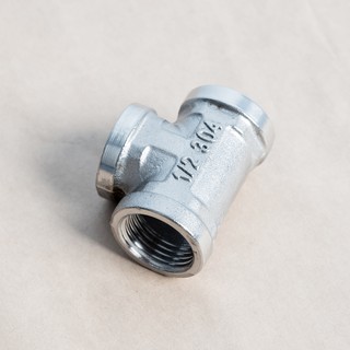 Tê 3 đầu ren trong Inox 304 ren 21mm