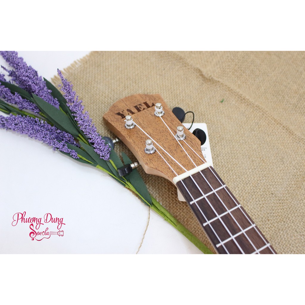 Đàn Ukulele Gỗ chính hãng Yael size Concert - Basic