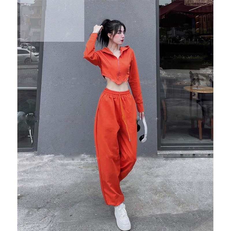 Set Crotop Khóa Mũ Trơn Hàng Quảng Châu SB2095