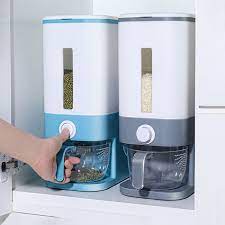 Thùng đựng gạo thiết kế thông minh chống ẩm mốc 10 lít , thiết kế sang trọng