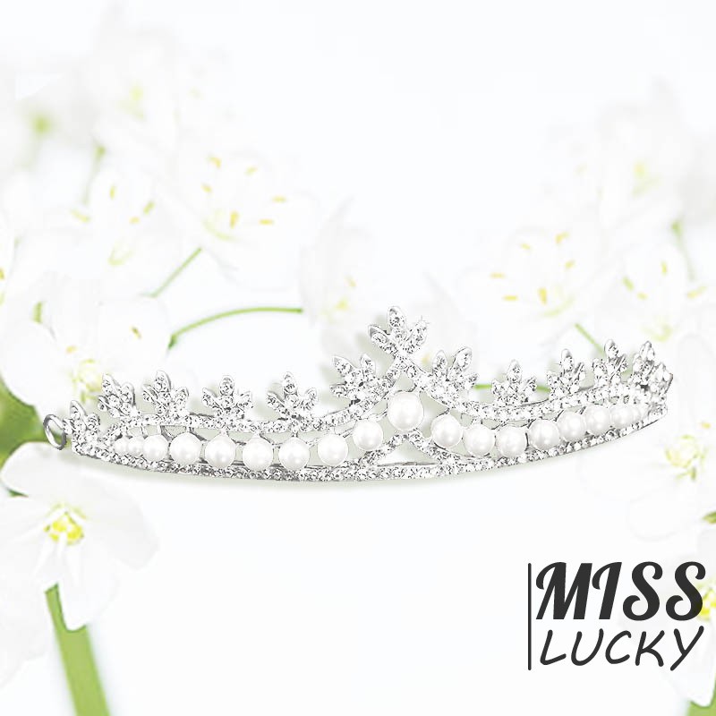 Vương Miệng Công Chúa Kiểu Dáng Thời Trang Thanh Tú Cho Cô Dâu