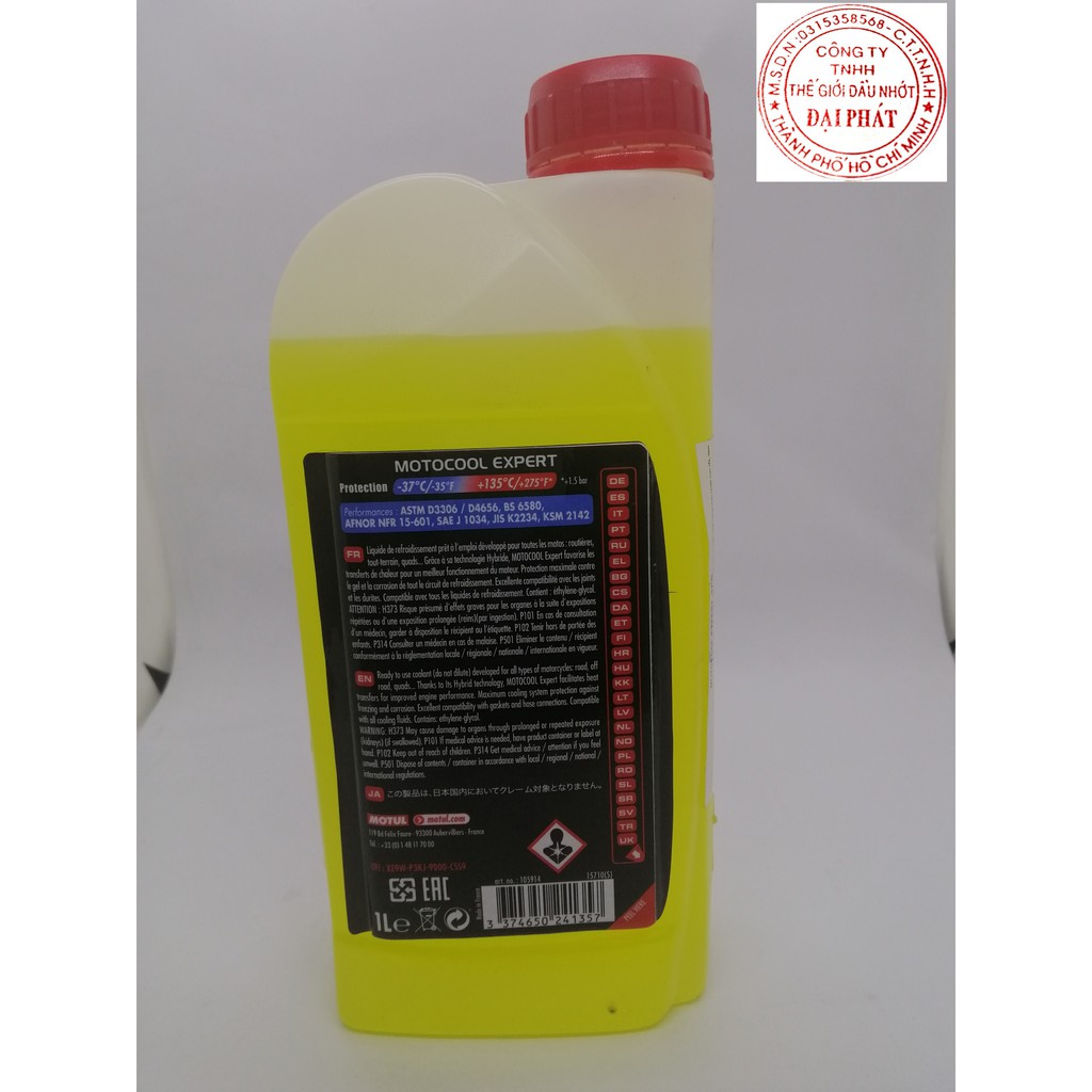 Nước mát Motul Motocool expert 1L