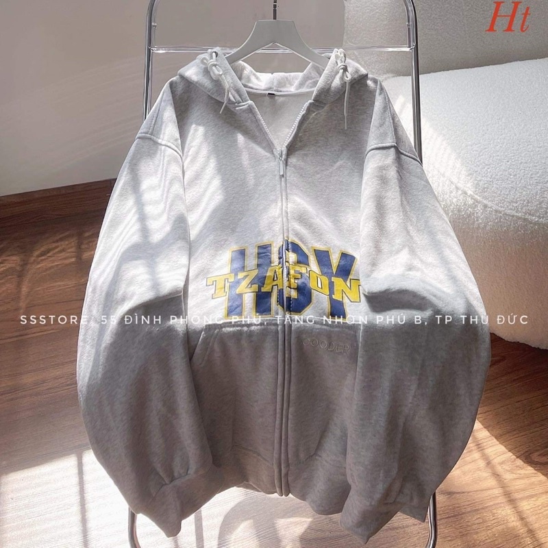 Áo khoác nỉ cotton HSY HT12