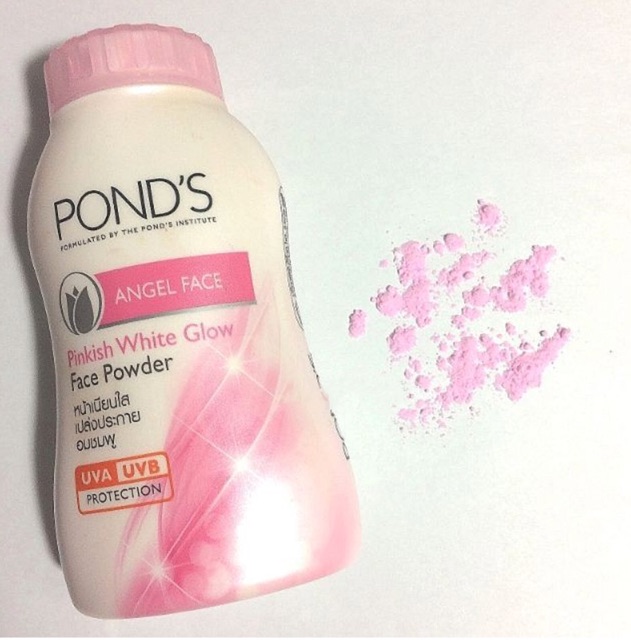 Phấn Phủ Dạng Bột Pond's Angel Face Pinkish White Glow Face Powder 50gr