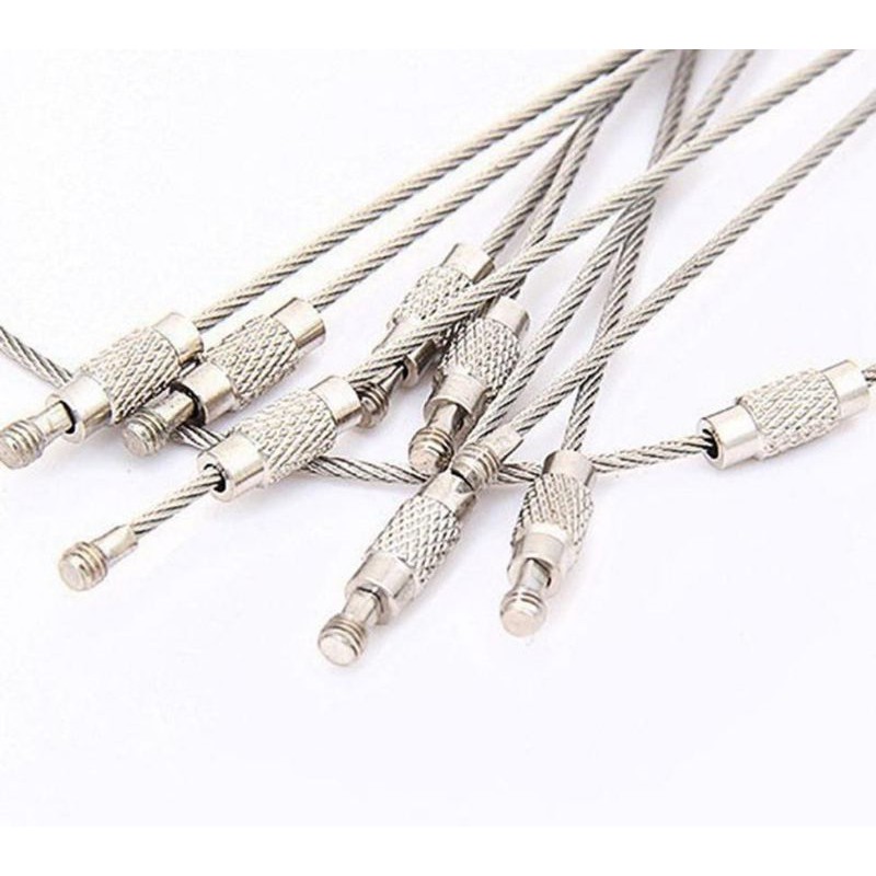 Đây cáp móc khoá