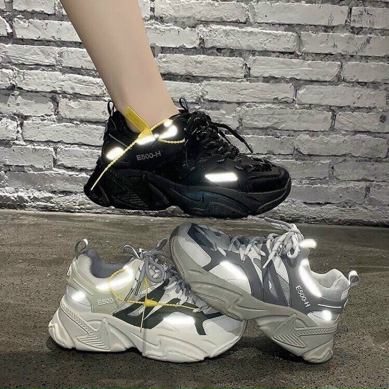 GIÀY THỂ THAO E500 VIỀN PHÁT QUANG SIÊU HOT HIT