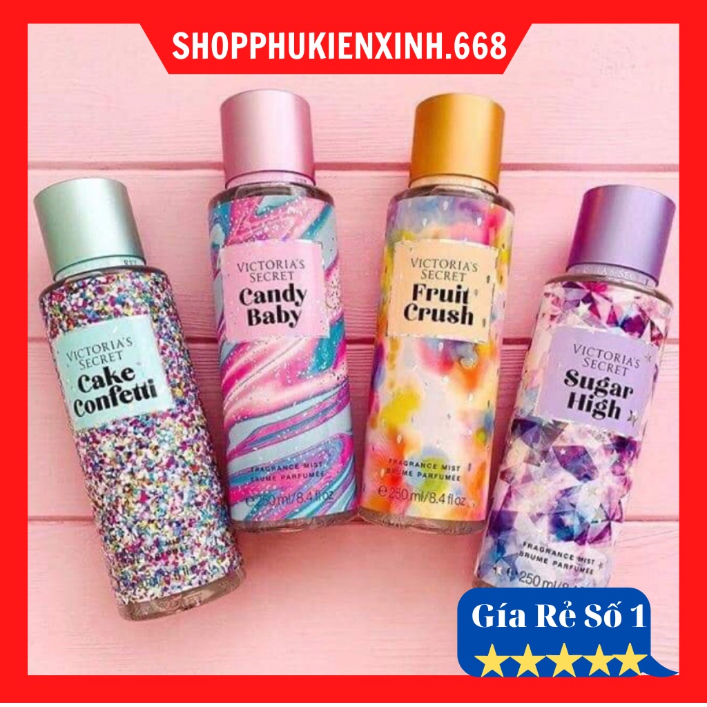 [ Mã SHOPDG1 Giảm 10% ] Xịt Body Thơm Toàn Thân Mist Dưỡng Thể Victoria’s Secret - Body Mist STORE