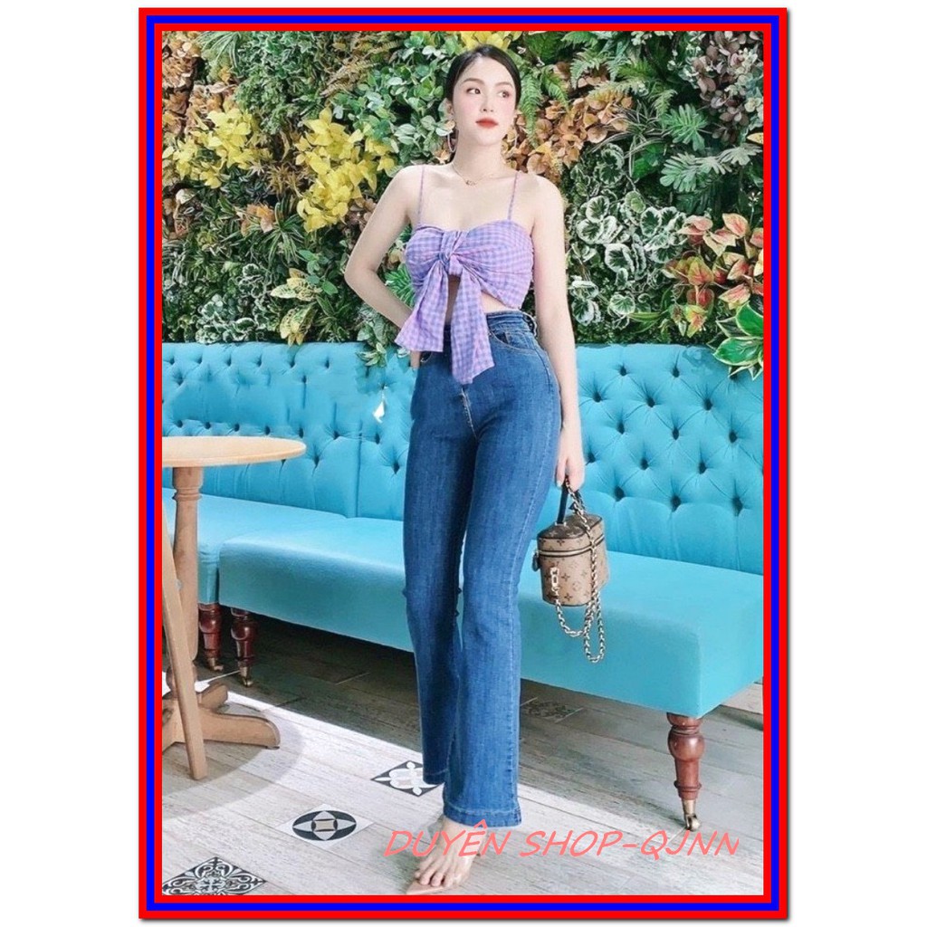 Quần jean nữ ỐNG LOE siêu xịn chất jean giãn tốt fome chuẩn size 26-30 ( 2 màu ) -191