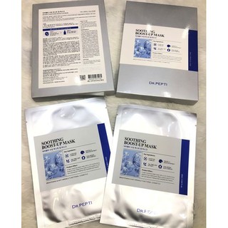 Mặt Nạ Cấp Ẩm Trắng Da DR.PEPTI Soothing Boost Up Mask