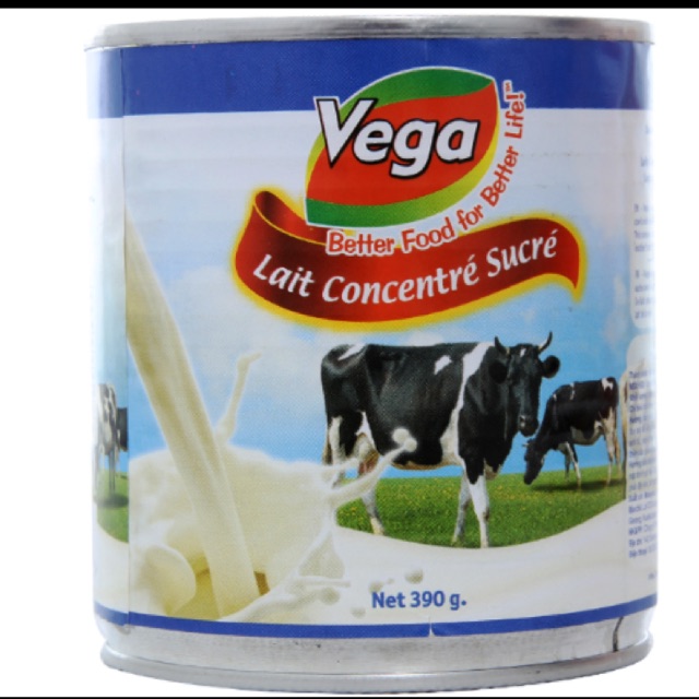 Sữa đặc Vega có đường 390g