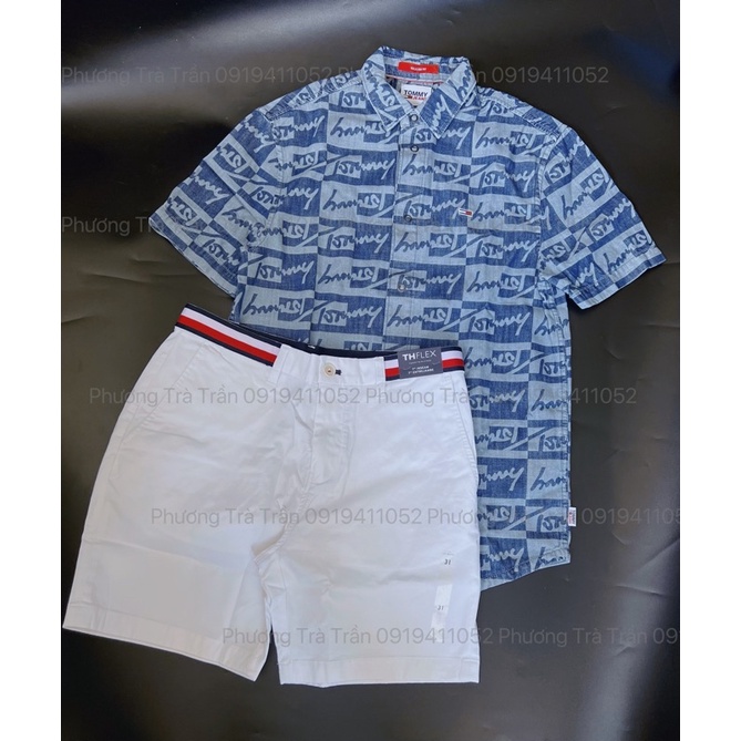 Sơ mi nam ngắn tay Tommy Jeans DM12977