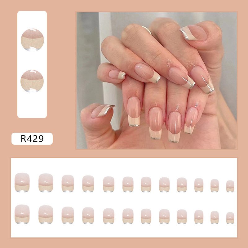 Bộ 24 móng tay giả kèm keo làm nail đẹp